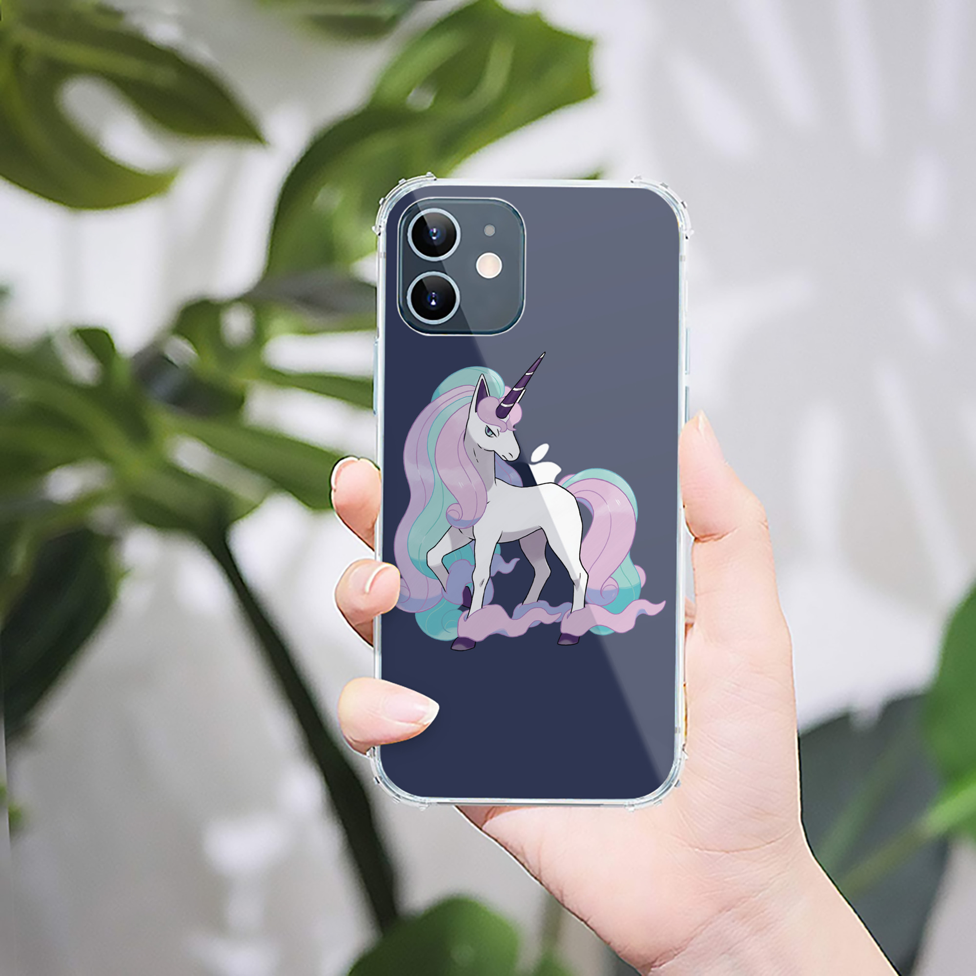 （画像用） ポケットモンスター Pokémon 【iPhone 12シリーズ対応】透明スマホケース（クリアソフトケース）